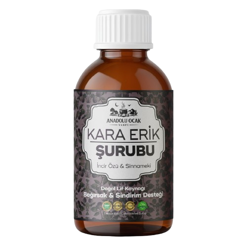 Kara Erik Şurubu şişesi